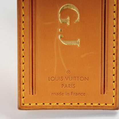 Louis Vuitton Vachetta Luggage Tag 3 of 5