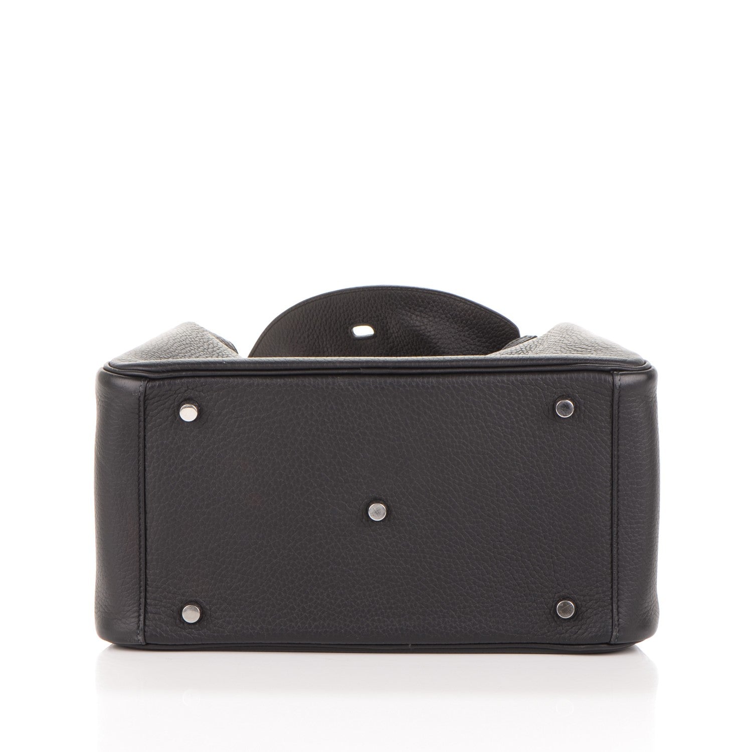 Hermes Taurillon Clemence Lindy 30 Black 5 of 22