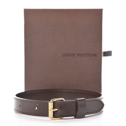 Louis Vuitton Calfskin Bandouliere Strap Extender Brown 3 of 3