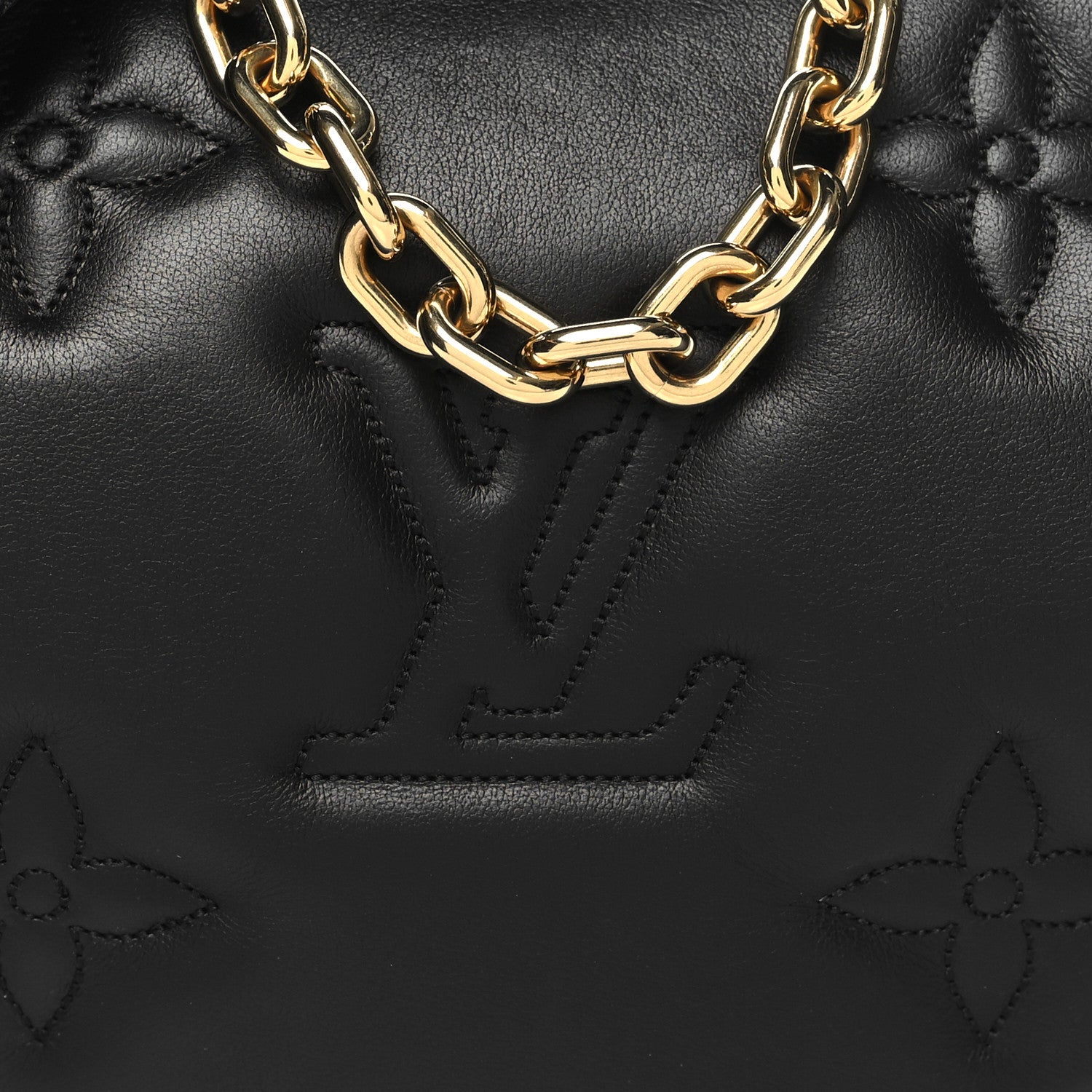 Louis Vuitton Calfskin Bubblegram Over The Moon Black 7 of 10