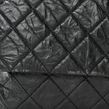 Chanel Metallic Crumpled Calfskin Big Bang Large Flap Bag Black 12 of 15