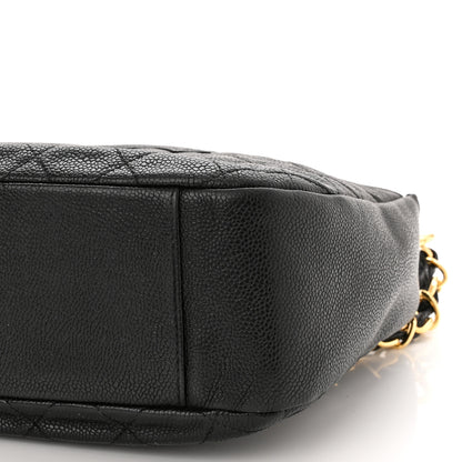 Chanel Caviar Quilted Timeless CC Shoulder Bag Black 9 of 10