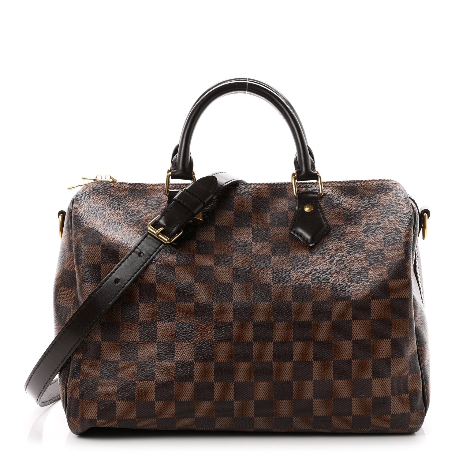 Louis Vuitton Damier Ebene Speedy Bandouliere 30 1 of 10