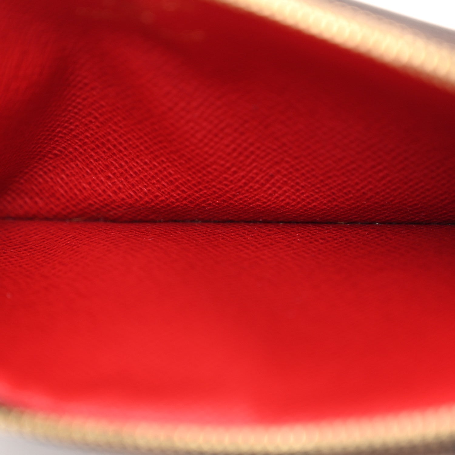Louis Vuitton Damier Ebene Recto Verso Card Holder Red 1936639