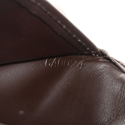 Louis Vuitton Epi Porte-Cartes Credit Yen Wallet Moka 6 of 6