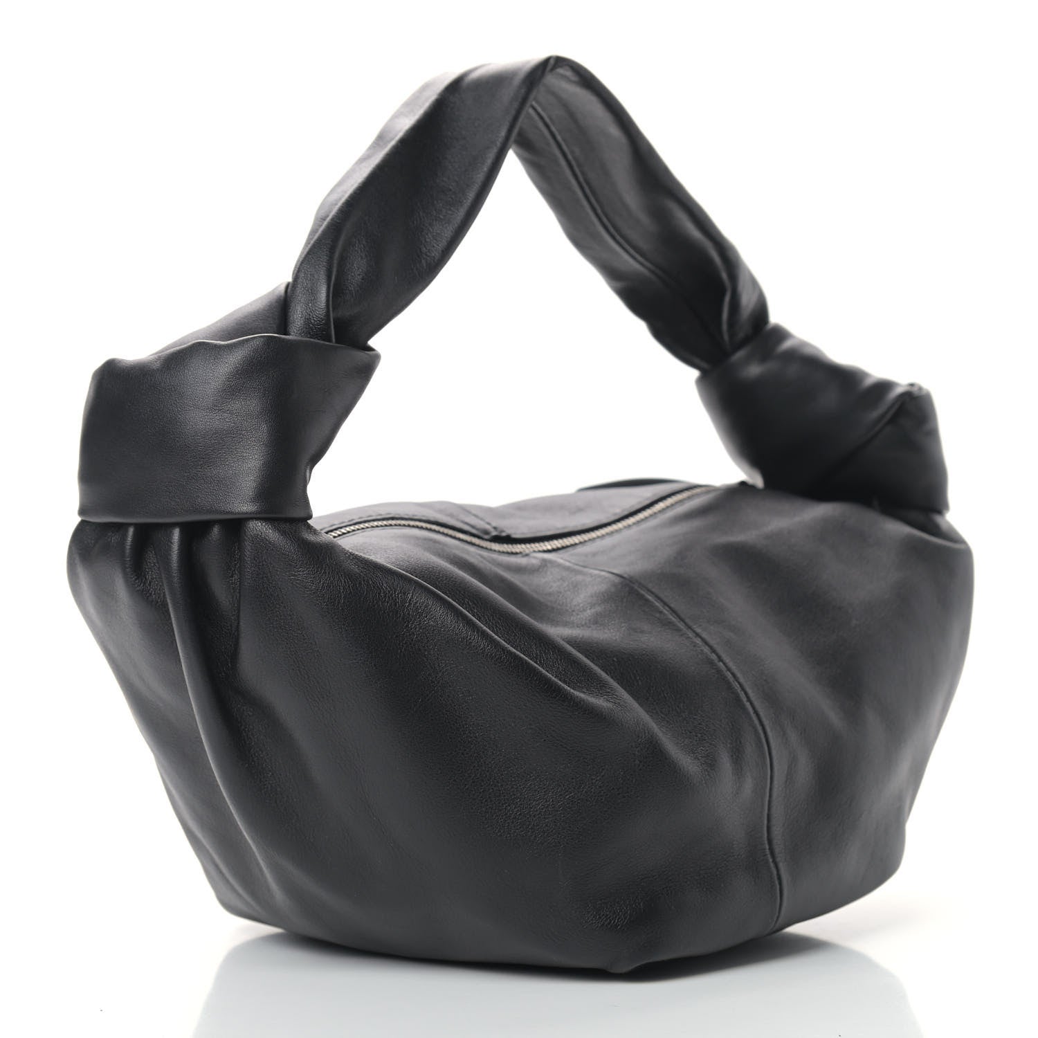 Bottega Veneta Nappa Mini Double Knot Bag Black 3 of 10