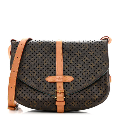 Louis Vuitton Monogram SC Flore Saumur Teal 1 of 10