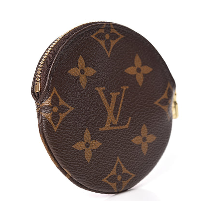 Louis Vuitton Monogram 2017 Christmas Animation Round Coin Purse 3 of 7