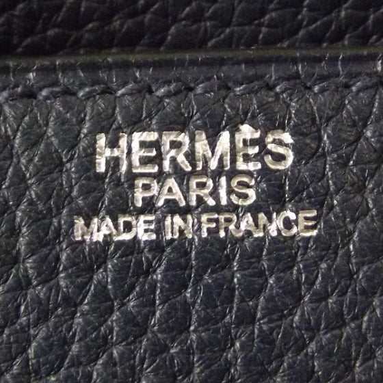 Taurillon Clemence Birkin 30 Navy