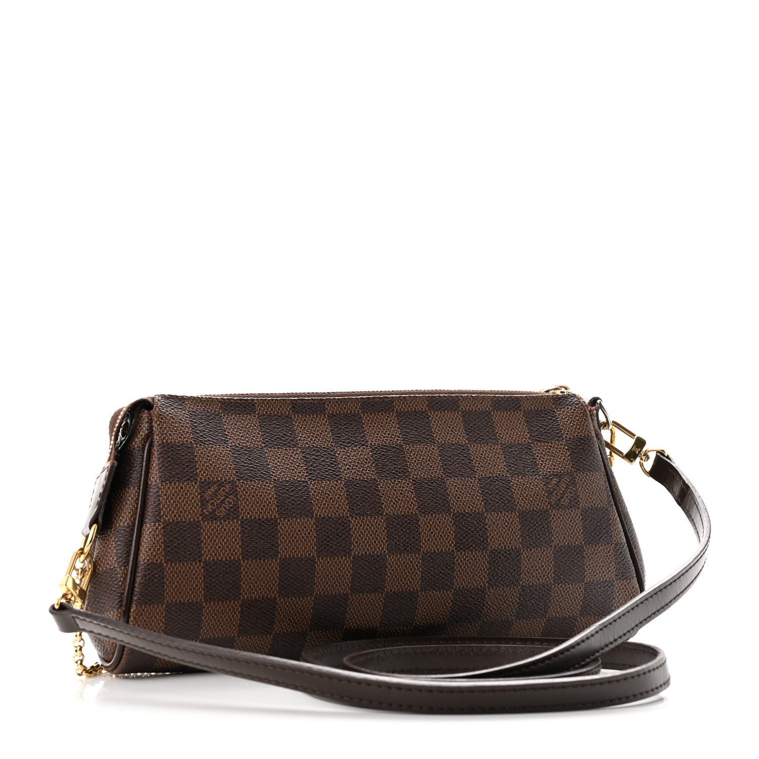 Louis Vuitton Damier Ebene Eva Clutch 3 of 11