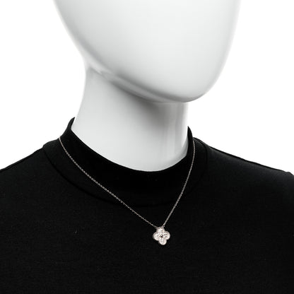 Van Cleef & Arpels 18K Rose Gold Vintage Alhambra Pendant Necklace 2 of 5