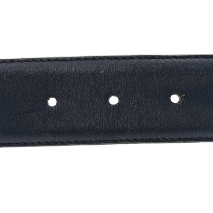 Gucci Moon Calfskin Interlocking G 37mm Belt 75 30 Cobalt Blue 4 of 5