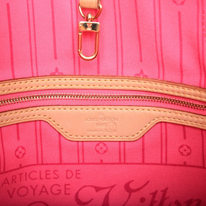 Louis Vuitton Monogram Roses Neverfull MM 7 of 10