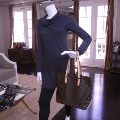 Louis Vuitton Monogram Cabas Mezzo 2 of 9