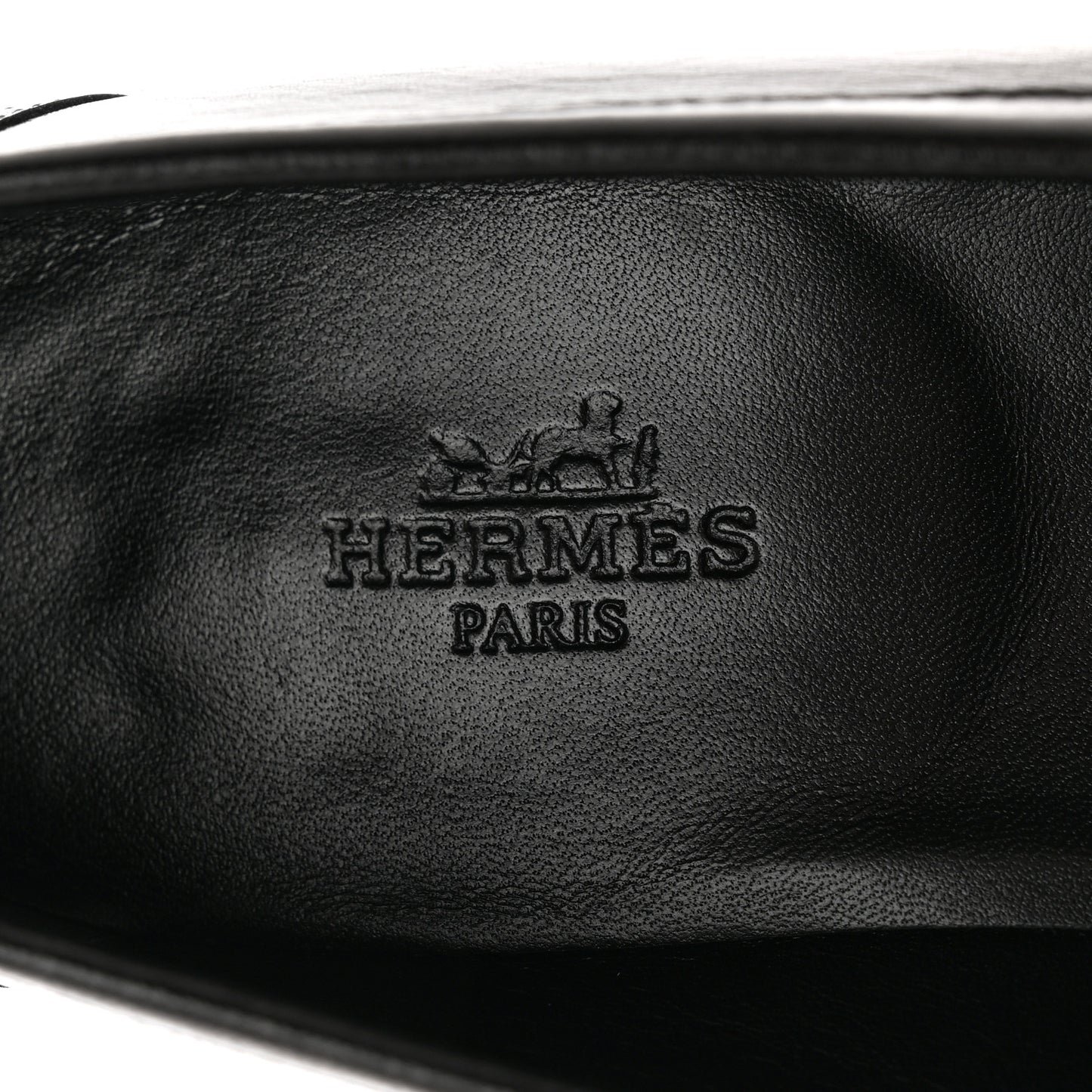 Goatskin Womens Royal Loafers 36.5 Black