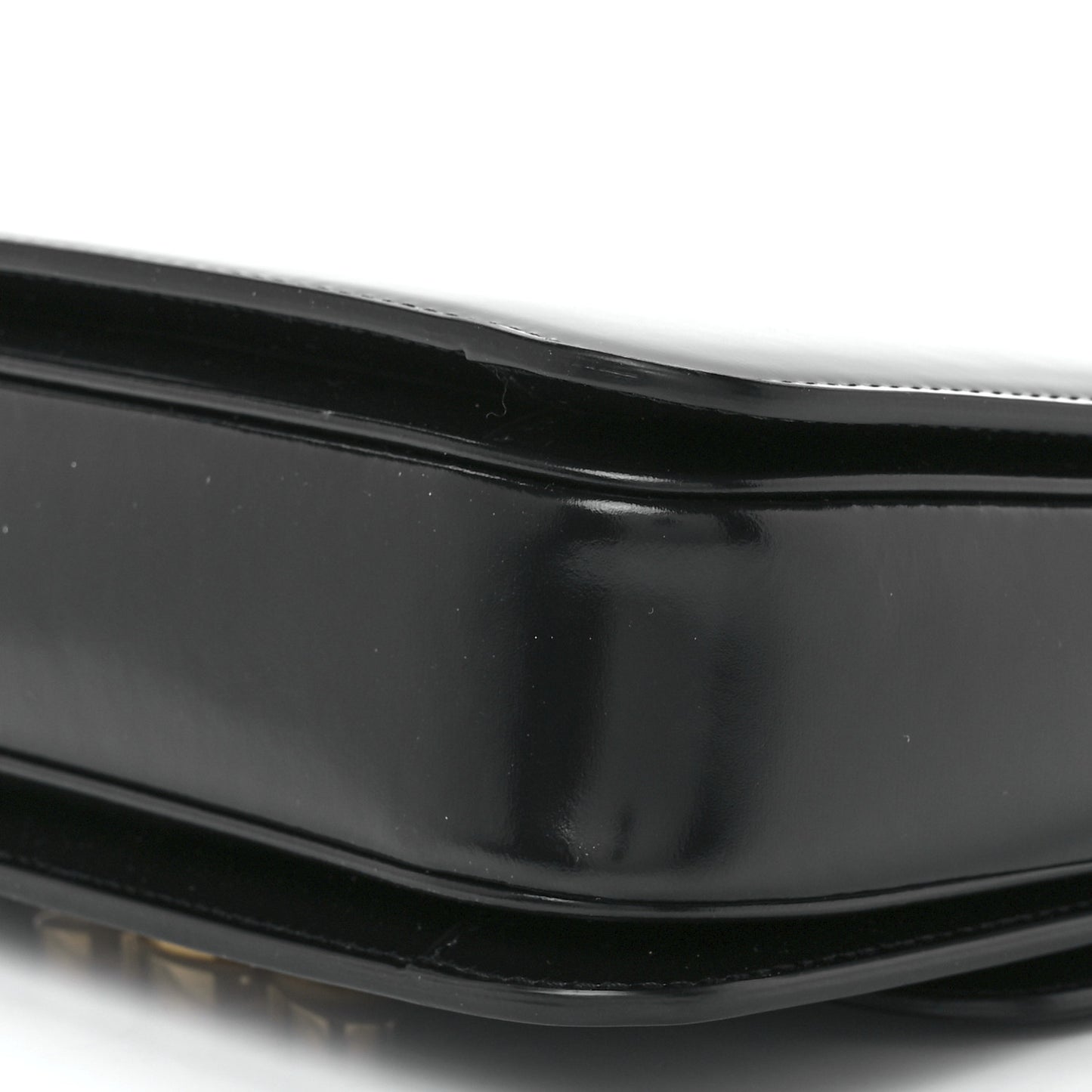 Shiny Calfskin Teen Triomphe Black