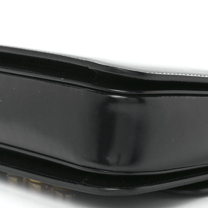 Celine Shiny Calfskin Teen Triomphe Black 12 of 12