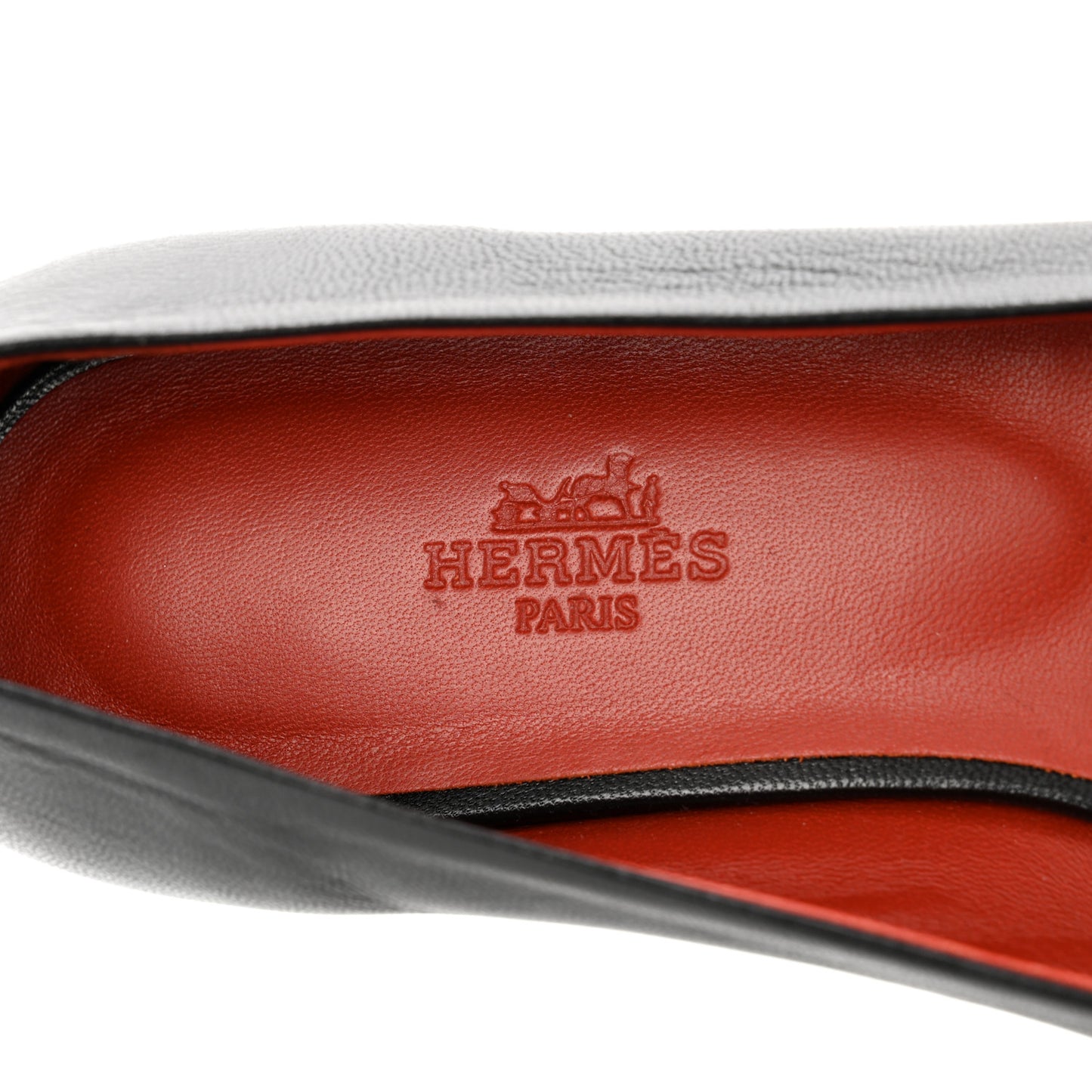 Goatskin Bilbao Ballerina Flats 38 Black