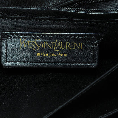 Saint Laurent Leather Byzance Shoulder Bag Black 5 of 8