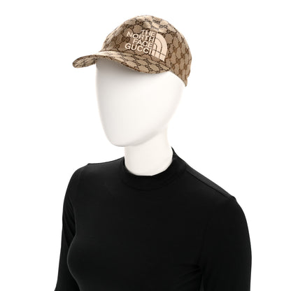 Gucci X THE NORTH FACE Monogram Baseball Hat XS Beige 2 of 10