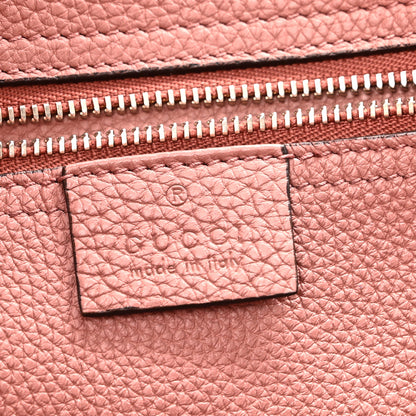 Gucci Soft Calfskin Medium Jackie Top Handle Bag Antique Rose 6 of 14