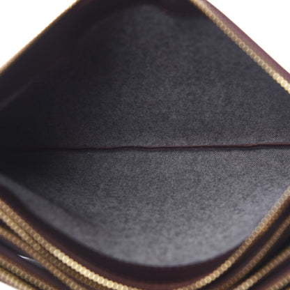 Celine Lambskin Large Trio Crossbody Bag Burgundy 6 of 10
