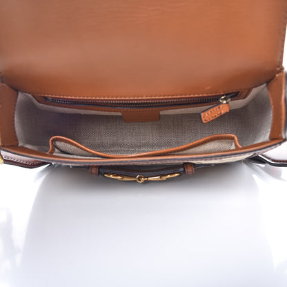 Gucci Monogram Medium Lady Web Shoulder Bag Beige Cuir 7 of 9