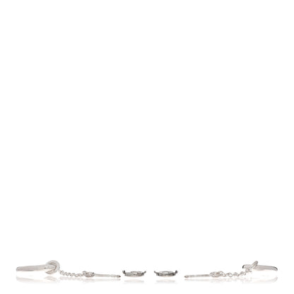 Hermes Sterling Silver Farandole Drop Earrings 3 of 5