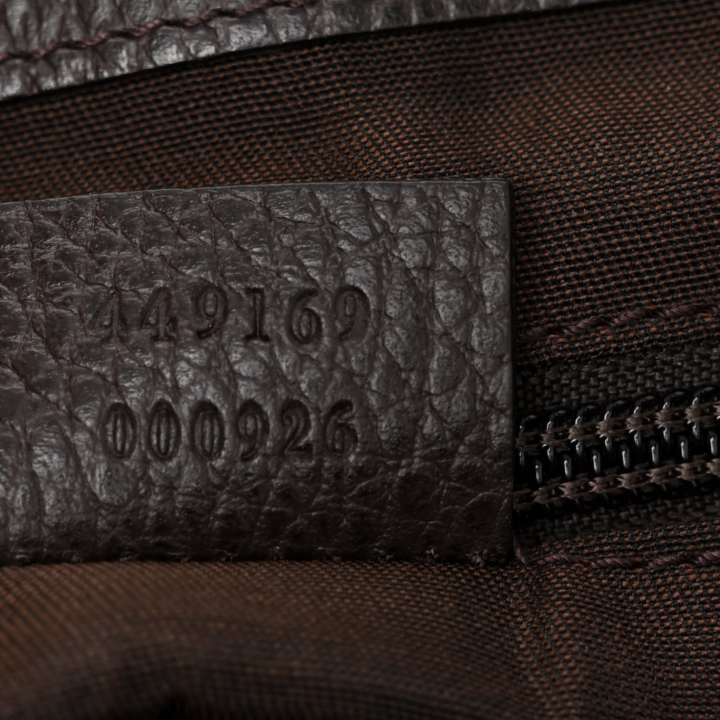 GG Monogram Large Joy Tote Bag Dark Brown