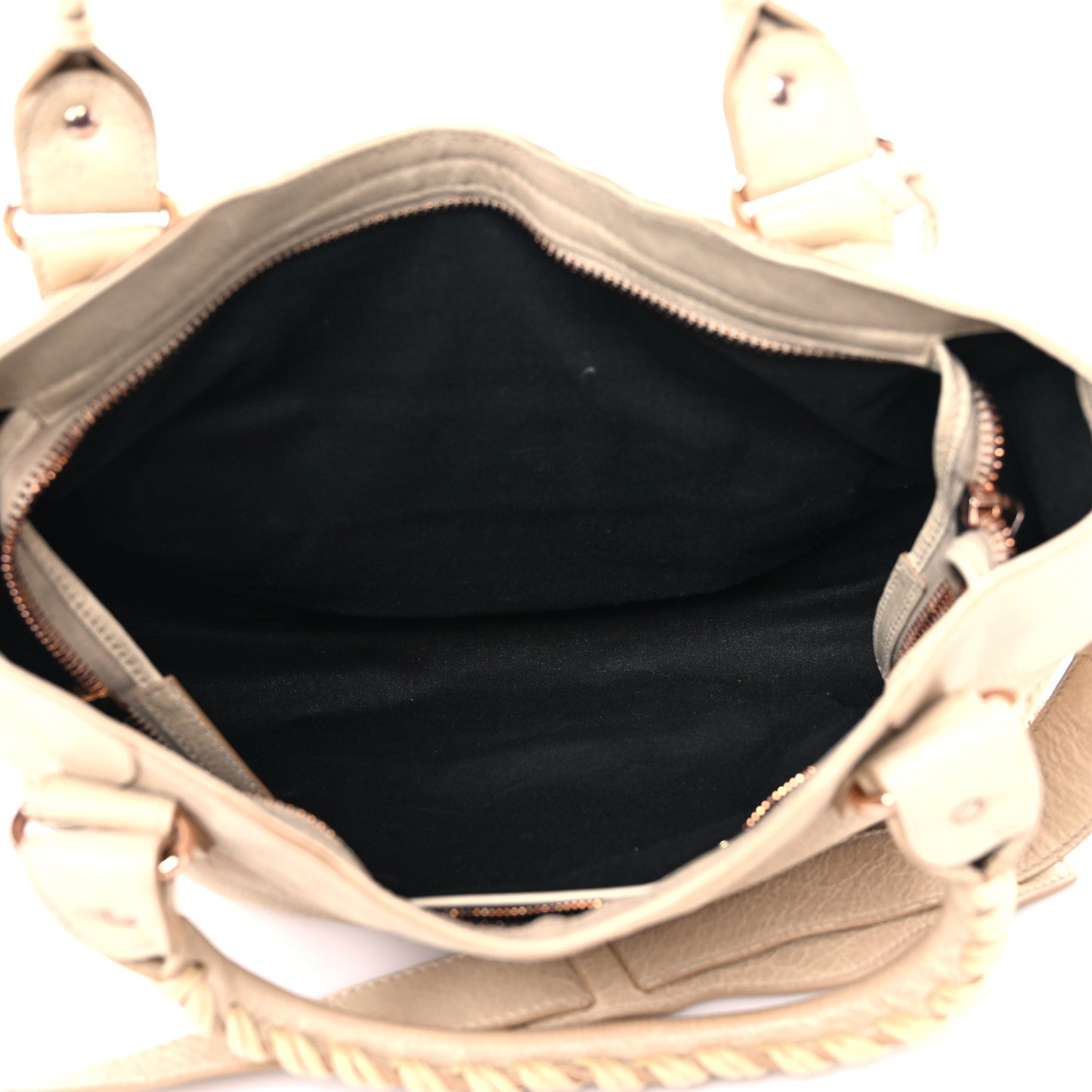 Agneau Giant 21 Rose Gold Hardware City Praline