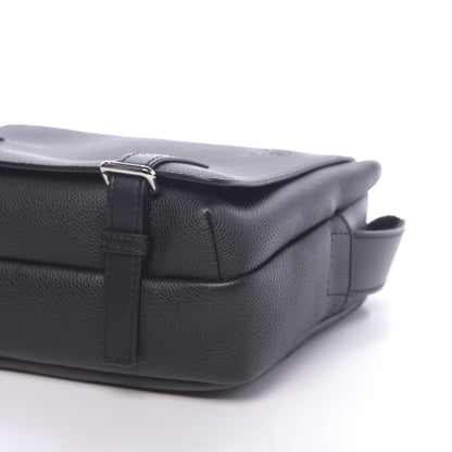 Loewe Soft Grained Calfskin XS Military Messenger Bag Black 8 of 10