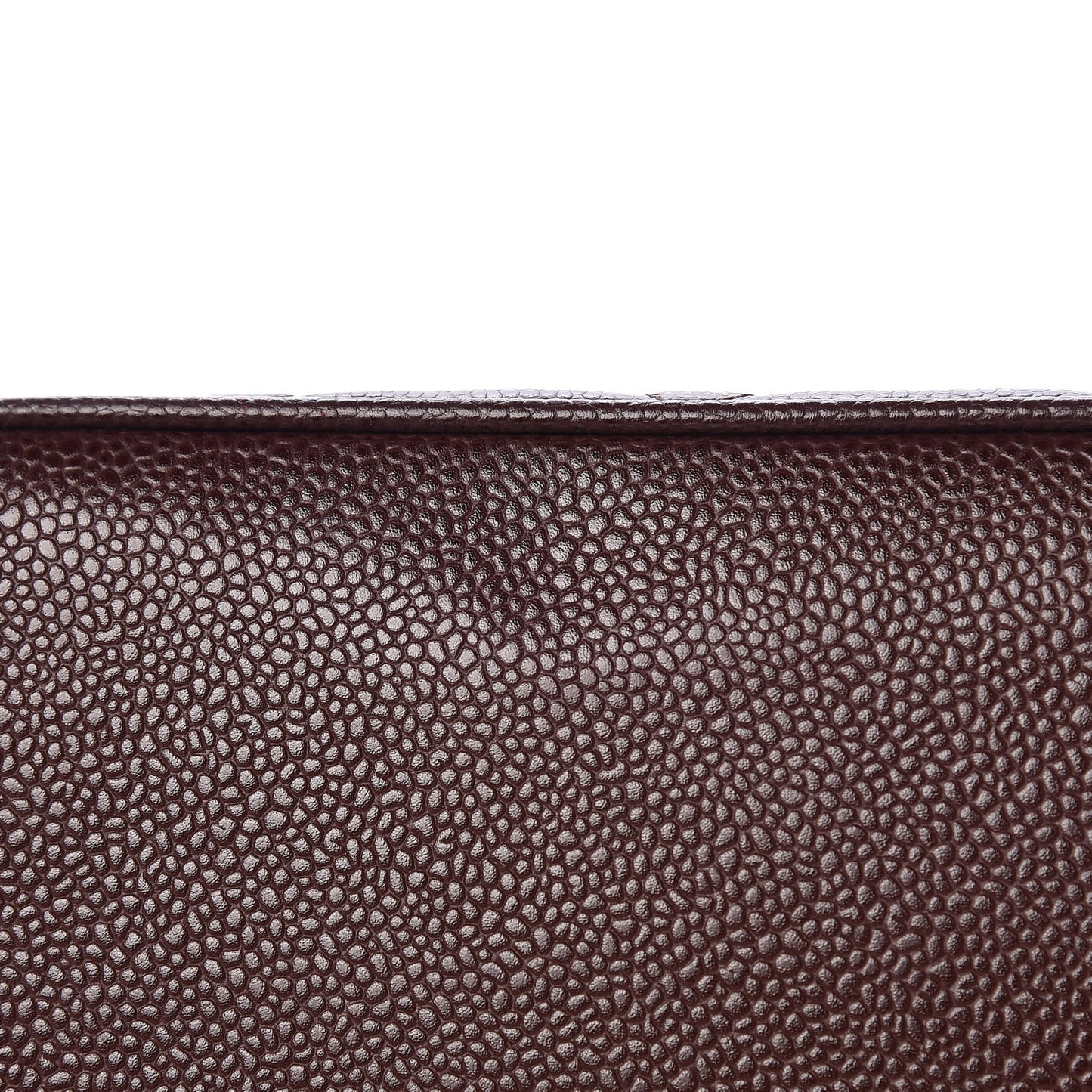 Caviar Quilted Medallion Tote Brown