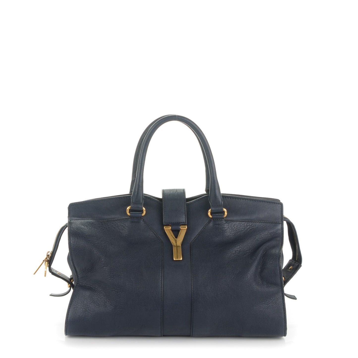 Sheepskin Medium Cabas ChYc Navy