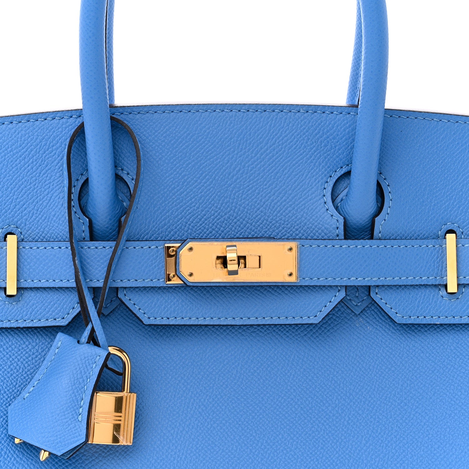 Hermes Epsom Birkin 30 Bleu Paradis 8 of 15