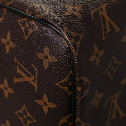 Louis Vuitton Monogram Macassar Keepall Bandouliere 55 11 of 13