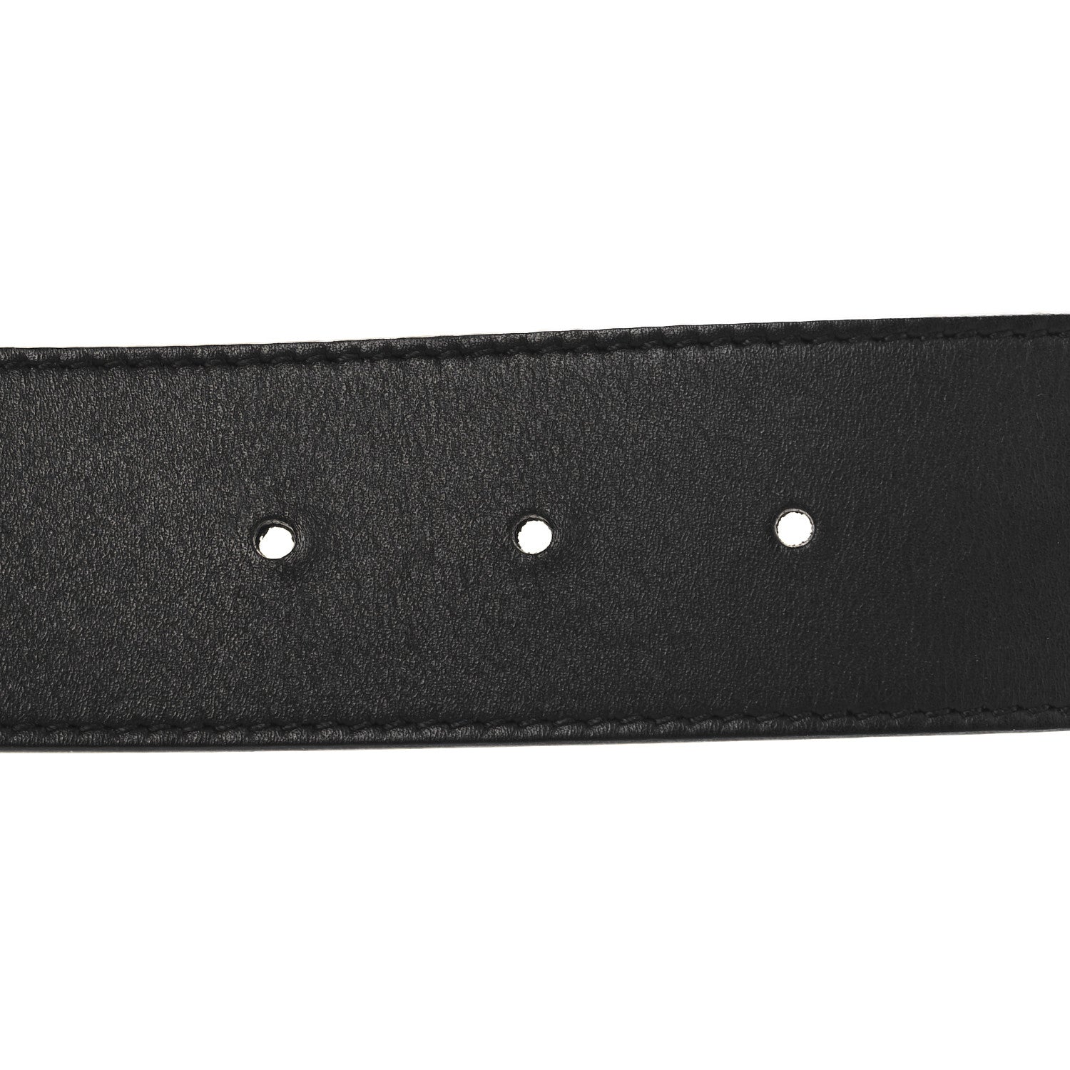 Gucci Moon Calfskin Torchon Double G 25mm Belt 80 32 Black 3 of 7