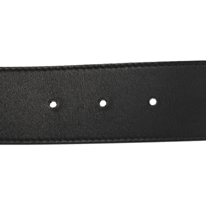 Gucci Moon Calfskin Torchon Double G 25mm Belt 80 32 Black 3 of 7
