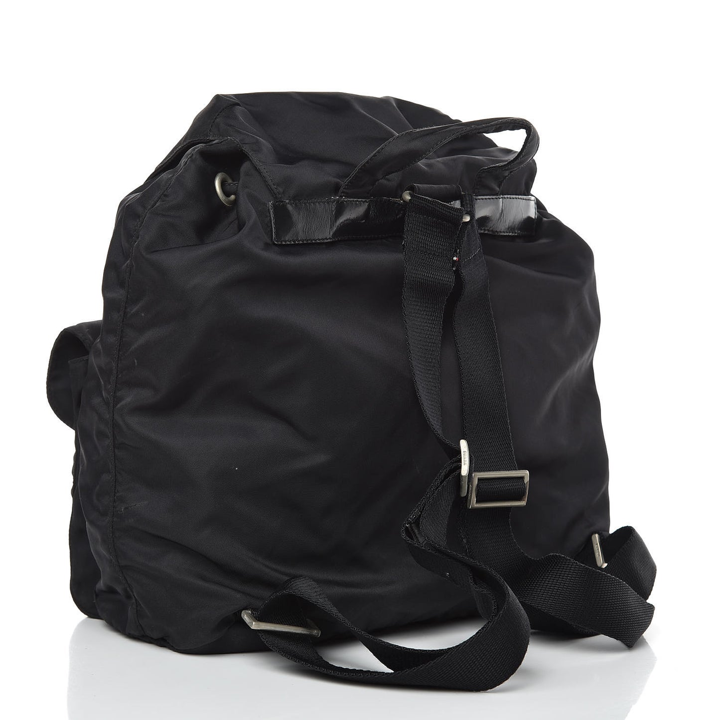 Nylon Vela Medium Backpack Black