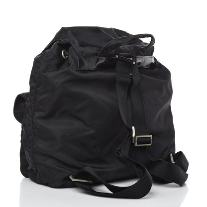 Prada Nylon Vela Medium Backpack Black 3 of 15
