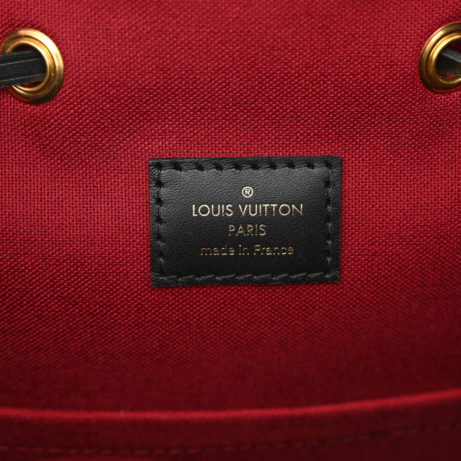 Louis Vuitton Monogram Montsouris PM Black 6 of 9