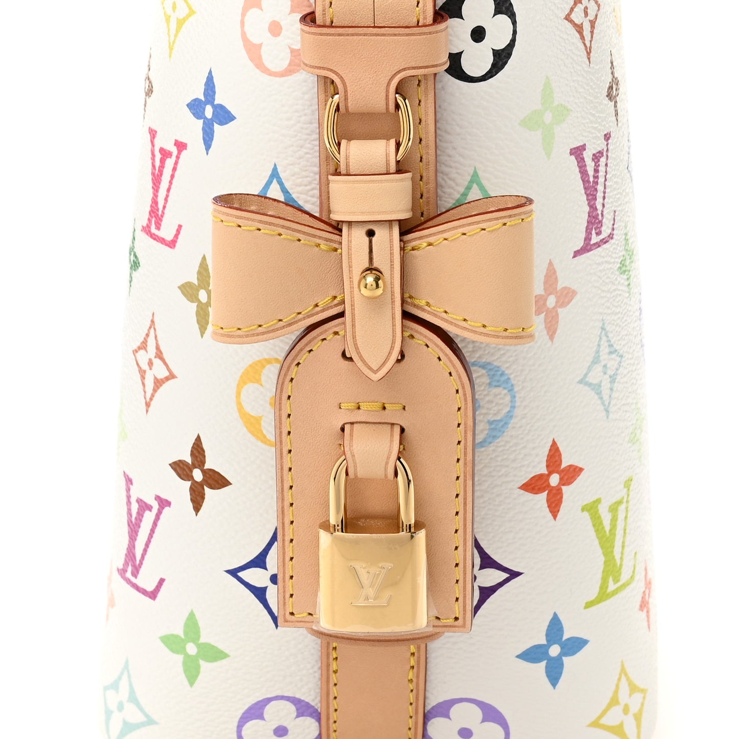 LV X TM Monogram Multicolor All In BB White