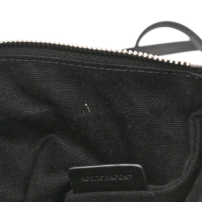Burberry Mega Check Peyton Crossbody Clutch Bag Black 12 of 12