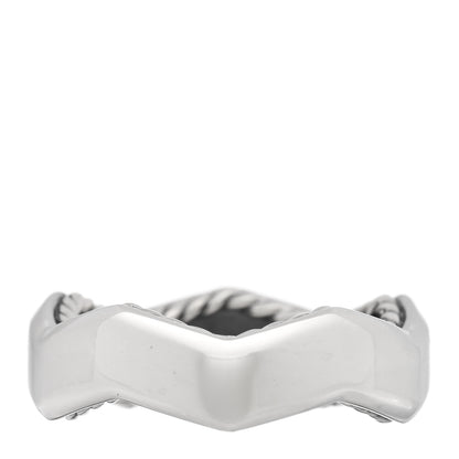 David Yurman Sterling Silver 5mm Zig Zag Stax Ring 52 6 3 of 4