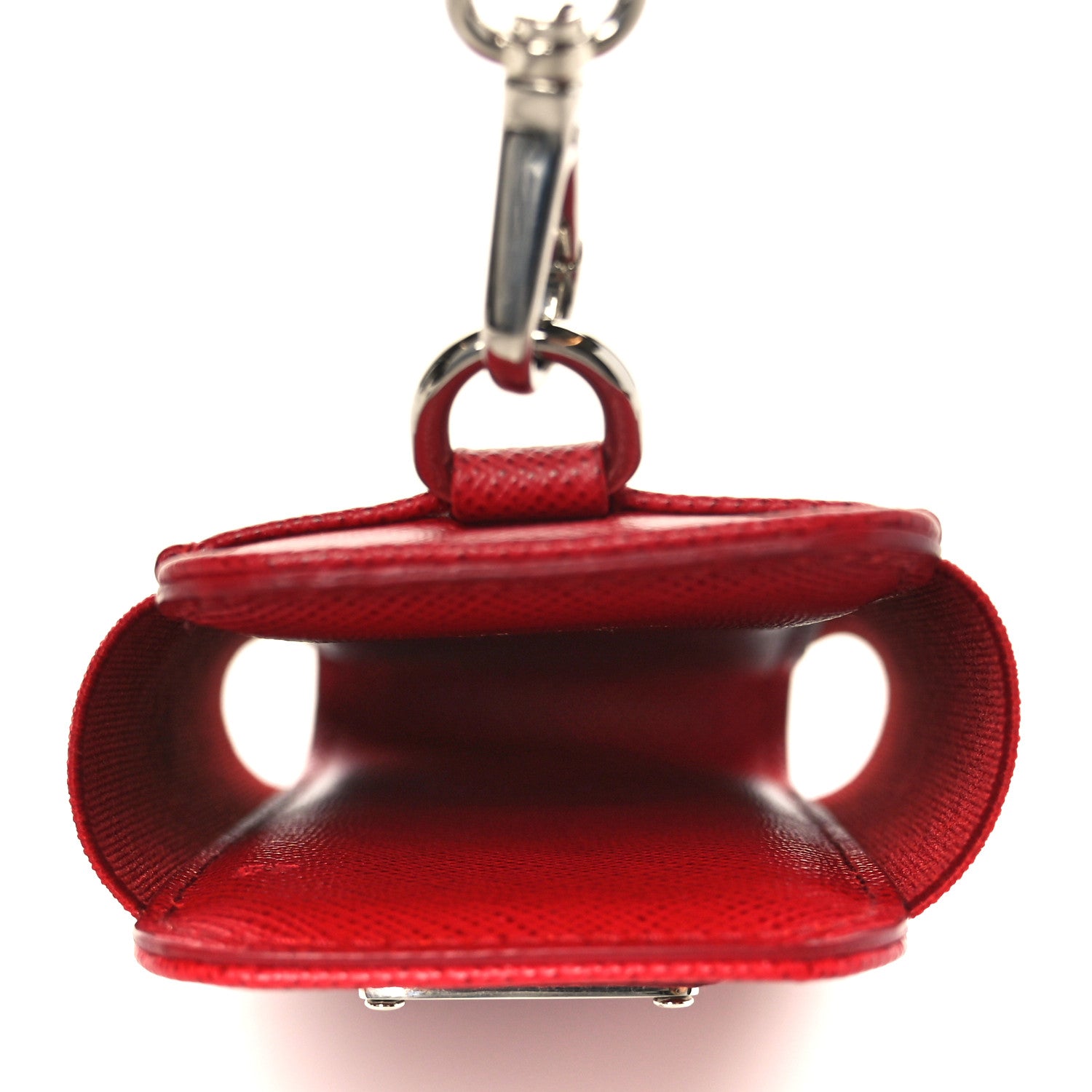 Prada Saffiano Phone Case Pouch Fuoco 3 of 5
