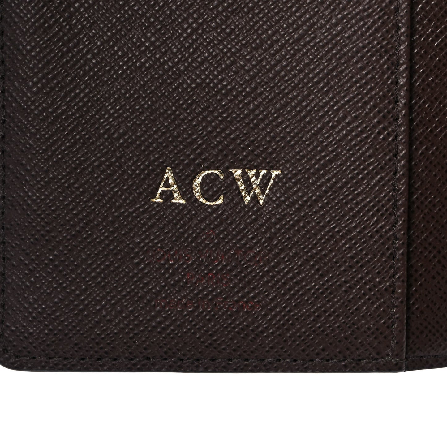 Damier Ebene Small Ring Agenda Cover