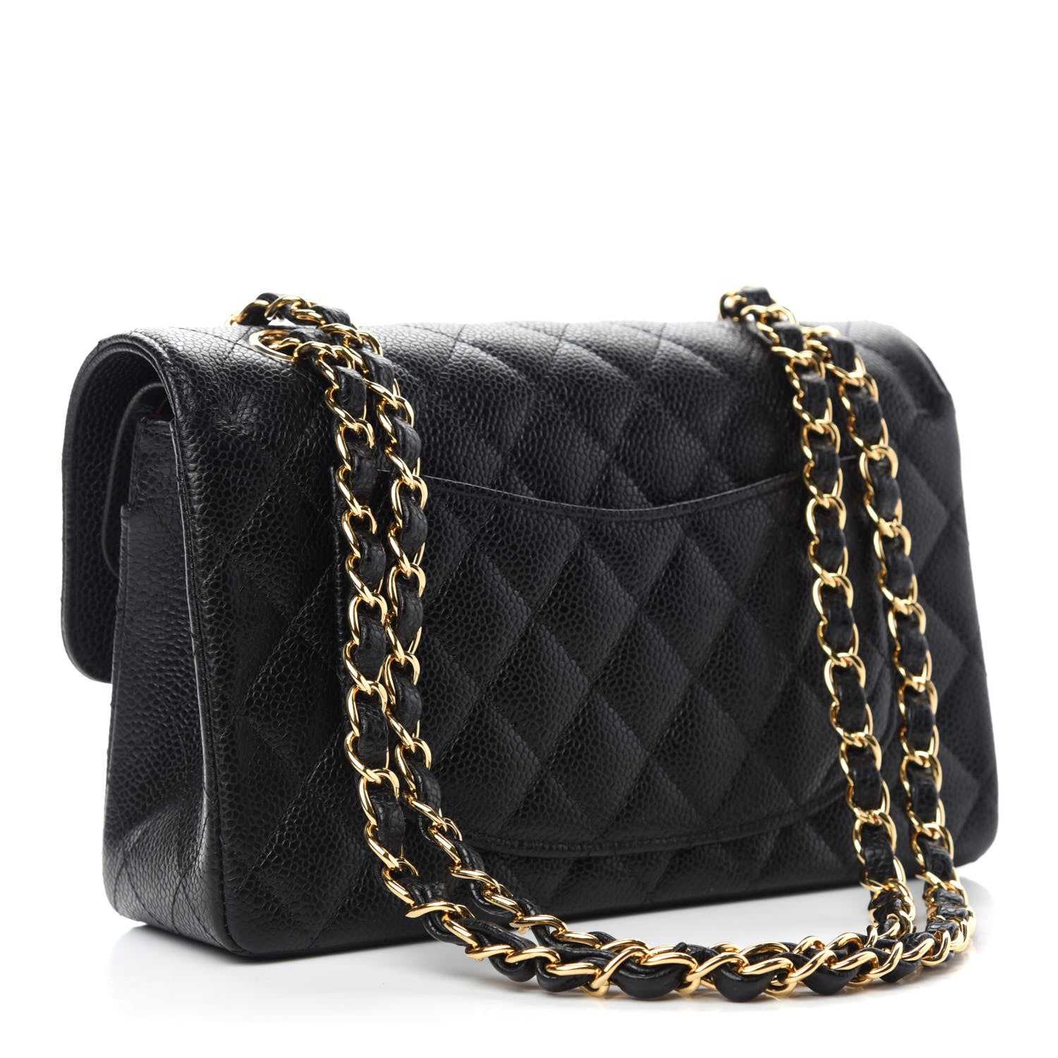 Chanel Caviar Quilted Small Double Flap Black 2 of 10