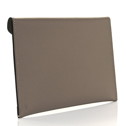 Fendi Vitello Cruise F is Fendi Medium Flat Envelope Pouch Tortora 3 of 9