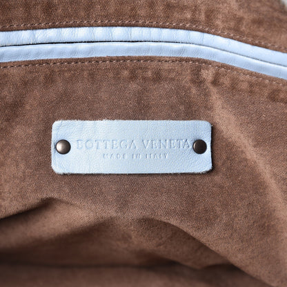 Bottega Veneta Nappa Intrecciato Medium Convertible Tote Light Blue 7 of 11