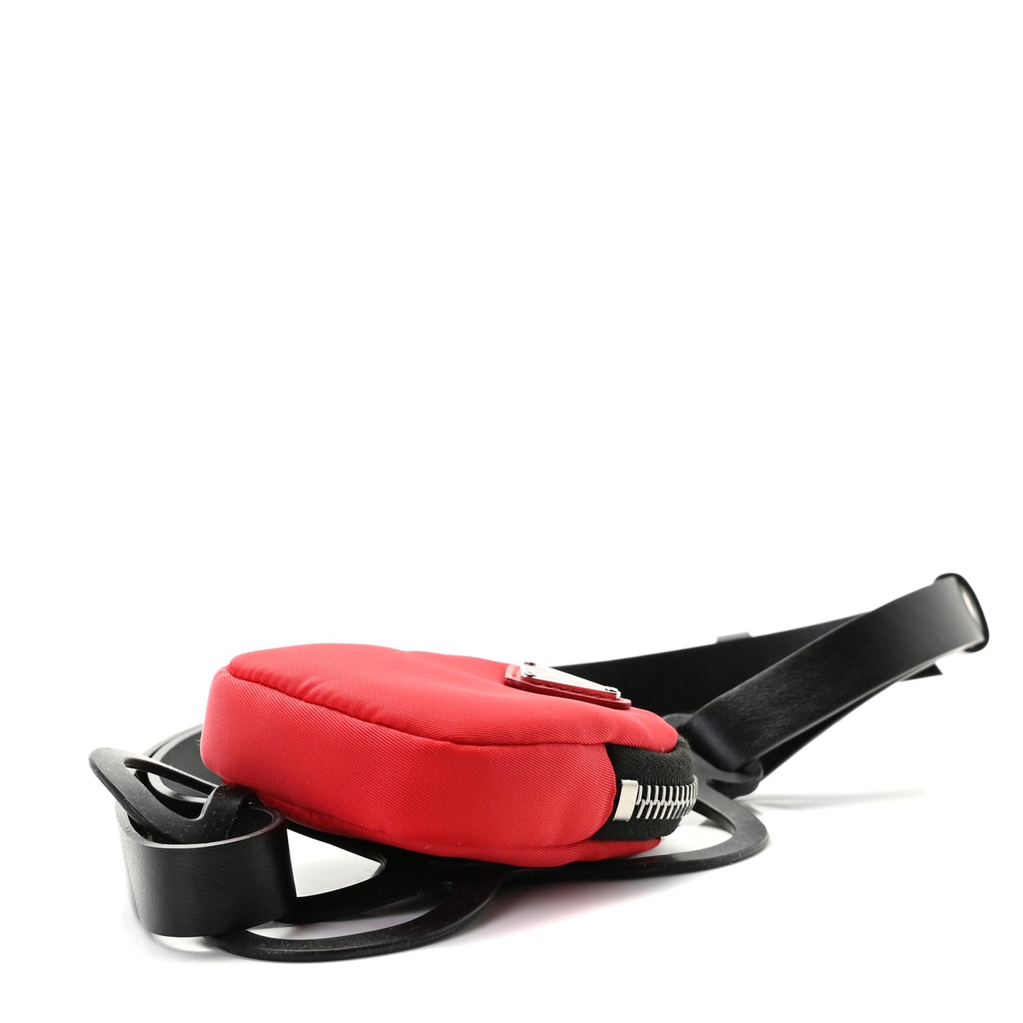 Tessuto Nylon Pocket Smartphone Case Rosso