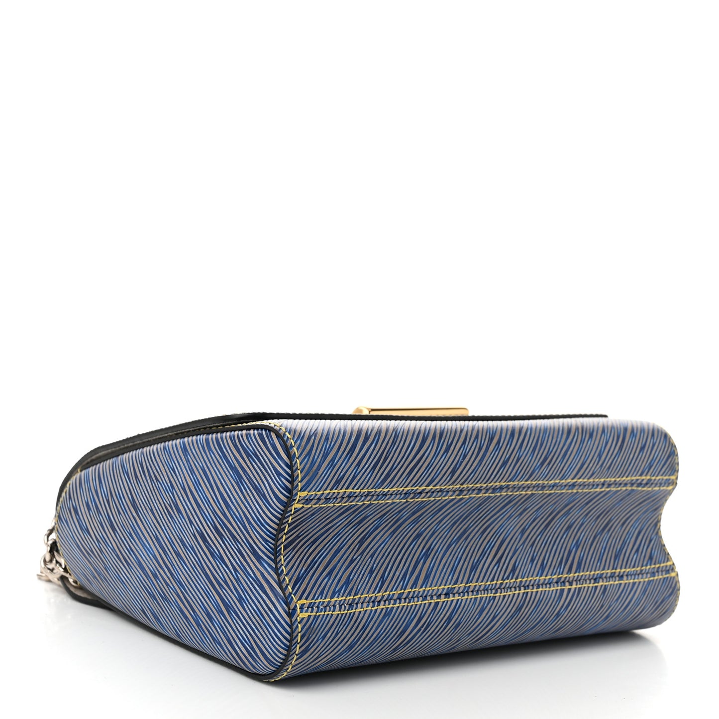 Epi Twist Shoulder Bag MM Denim Light